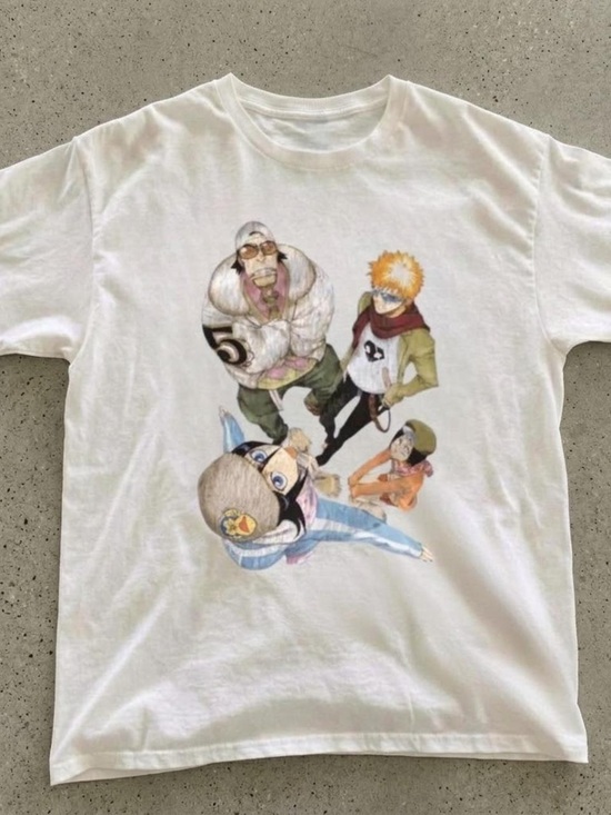 Gildan Tops - Gildan White Anime Character Graphic Tee
